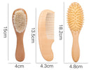 Houten Baby Kam Massager
