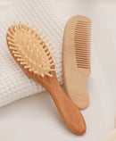 Houten Baby Kam Massager