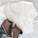 Gebreide Trui met Lange Mouwen