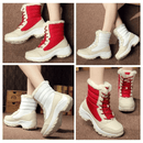 Dames Warme Pluizige Enkellaarzen