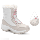 Dames Warme Pluizige Enkellaarzen