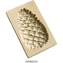 Houten koekjesvorm in kerstthema