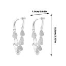 Kwastje Pailletten Oorbellen