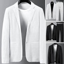 Mannen Casual Geplooide Pak Set