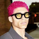 Stijlvolle Vierkante Retro Zonnebril