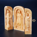 Heilige Familie Beukenhouten Figuurtjes