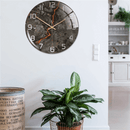 Marmeren Textuur Wandklok