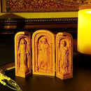 Heilige Familie Beukenhouten Figuurtjes