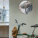 Marmeren Textuur Wandklok