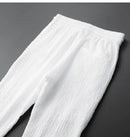 Mannen Casual Geplooide Pak Set