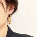 Kwastje Pailletten Oorbellen