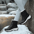 Dames Warme Pluizige Enkellaarzen