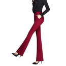 Dames Hoge Taille Flare Broek
