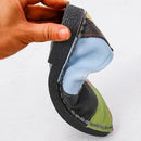 Dames Zachte Leren Gestikte Instappers