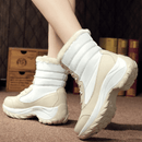 Dames Warme Pluizige Enkellaarzen