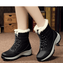 Dames Warme Pluizige Enkellaarzen