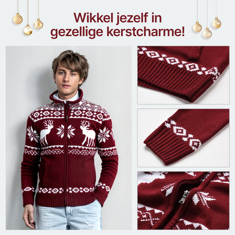 Kerstpatroon trui en vest