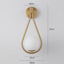 Moderne Regendruppelverlichting