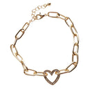 Papierklemhartarmband