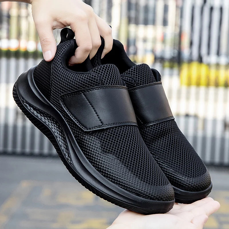 Heren Schoenen Zwart Leer Casual Maat 39-48 - Comfortabel