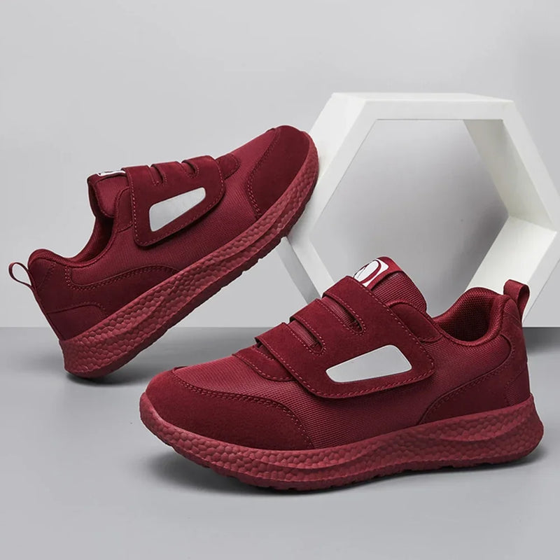 Heren Sneakers Zwart Lichtgewicht Mesh Maat 35-43 - Orthopedisch