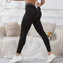 Yoga Leggings Hoge Taille Dames - Sneldrogend Ademend Fitness