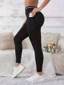 Yoga Leggings Hoge Taille Dames - Sneldrogend Ademend Fitness
