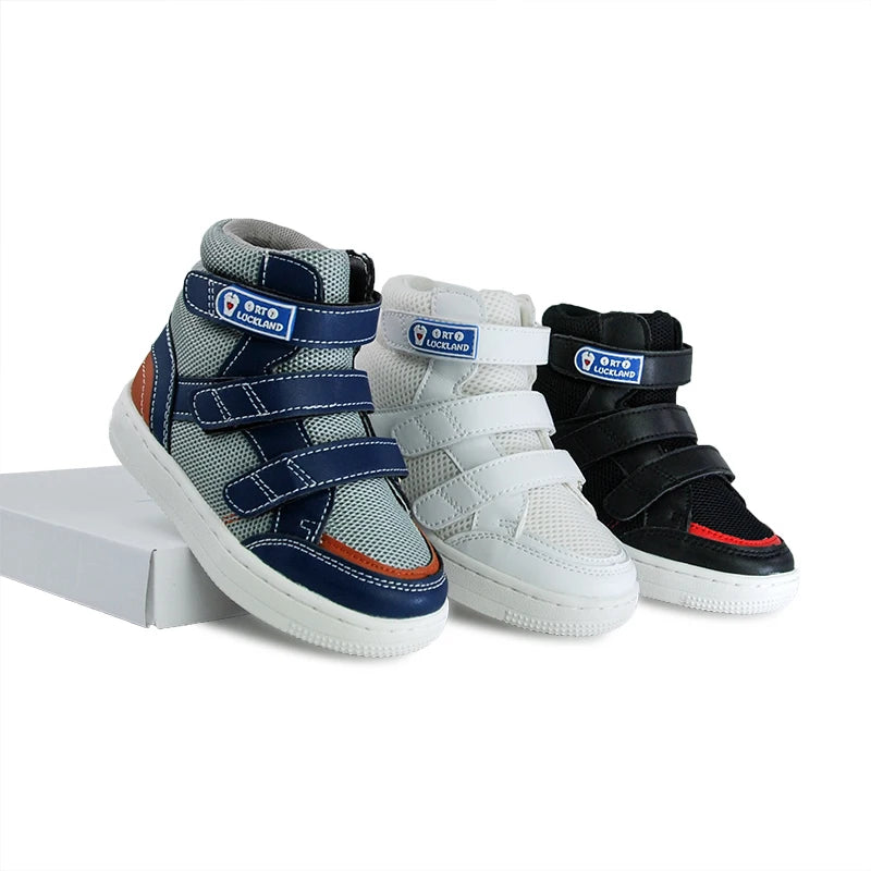 Orthopedische Schoenen kids - Leer Klitteband