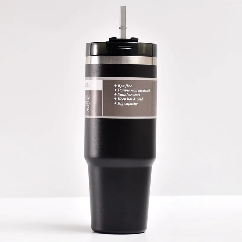 RVS Dubbelwandige Mok 900ML - Vacuüm Geïsoleerd