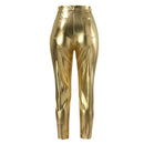 Chique Metallic Broek voor Dames