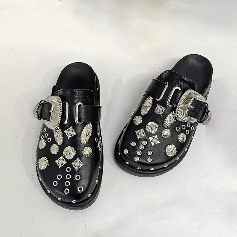 Punk Plateau Slippers