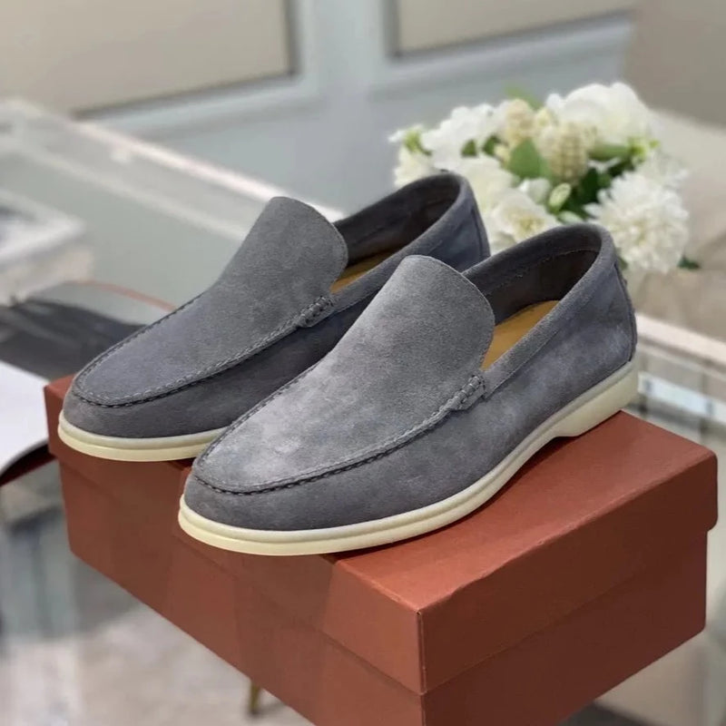 Heren Suède Loafers