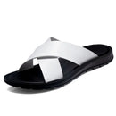 Variant image for Leren Heren Slippers – Italiaanse Slip-On Sandalen voor de Zomer, Maten 38-47, Comfortabele Pasvorm-3