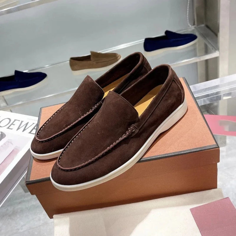 Heren Suède Loafers