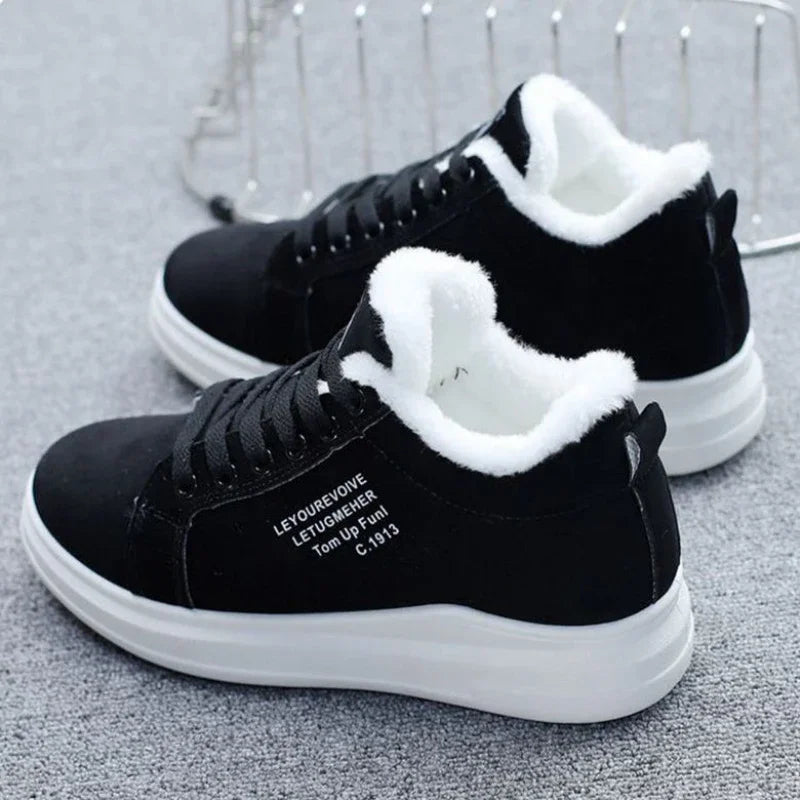 Fluwelen Winter Sneakers