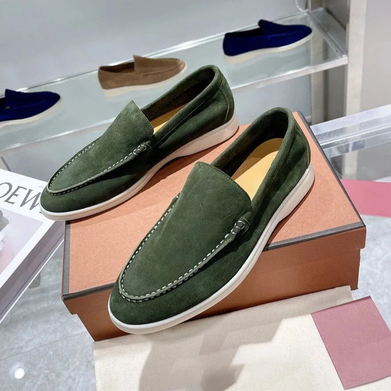 Heren Suède Loafers