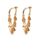 Kwastje Pailletten Oorbellen