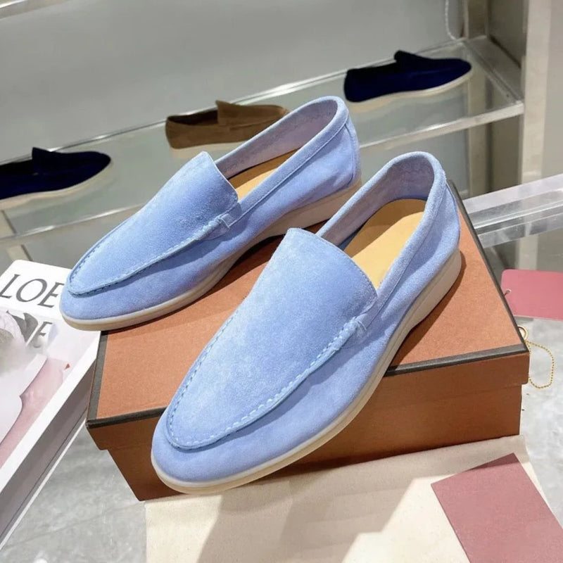 Heren Suède Loafers