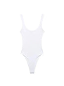 Ribbed Bodysuit Dames O-Hals - Verstelbare Bandjes