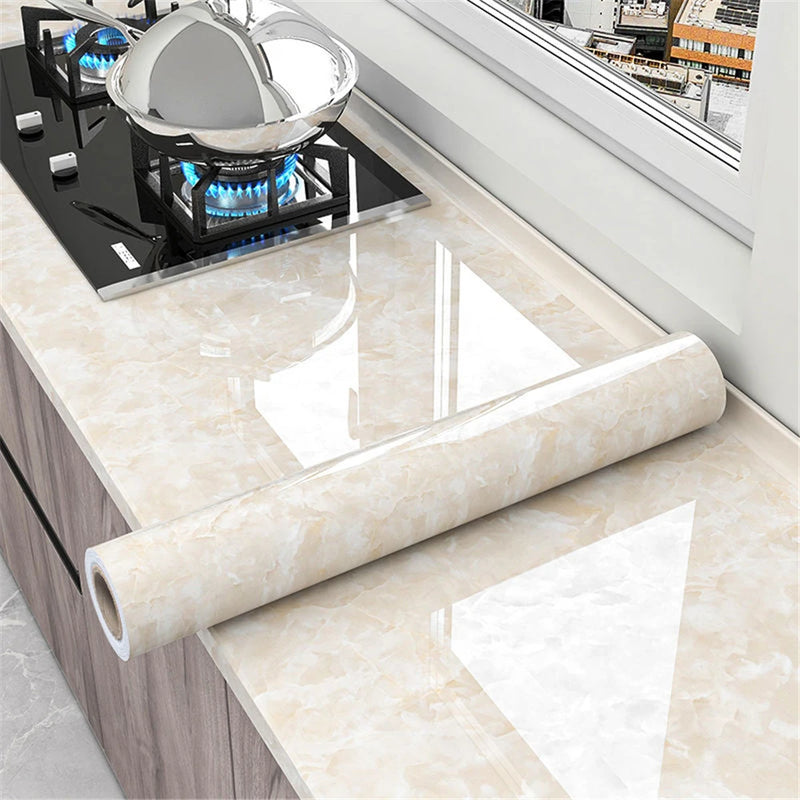 Waterdichte PVC Folie Zelfklevend - Kasten Lades Keuken 45x300cm