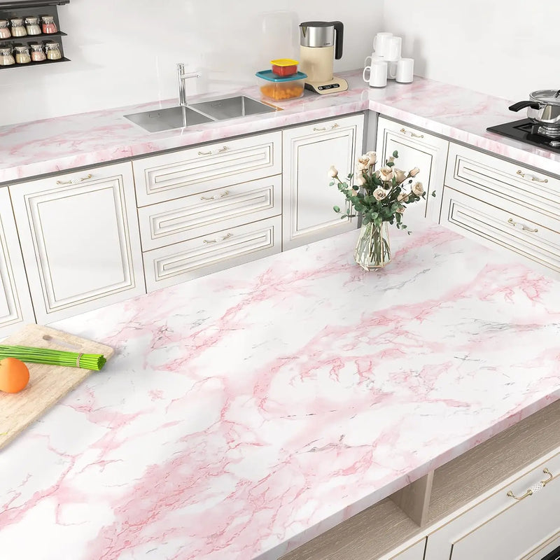 Waterdichte PVC Folie Zelfklevend - Kasten Lades Keuken 45x300cm