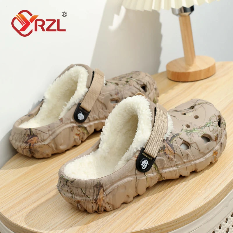 Warme Binnen Slippers voor Mannen met Antislip Zool en Uitneembare Zolen – Comfortabele Pluche Voering voor Binnengebruik 1