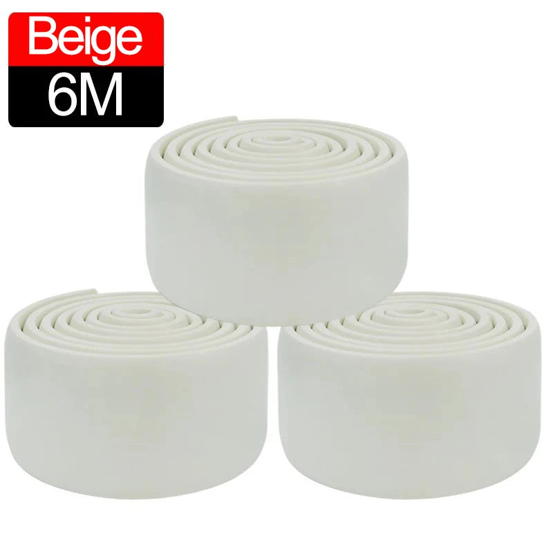 Waterdichte Skirting Line Kinderen Wit 2M - NBR Zelfklevend