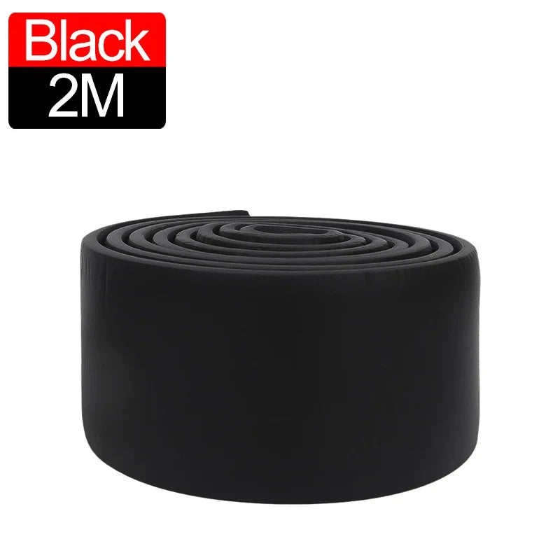 Waterdichte Skirting Line Kinderen Wit 2M - NBR Zelfklevend