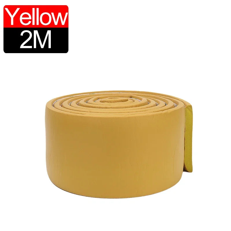 Waterdichte Skirting Line Kinderen Wit 2M - NBR Zelfklevend