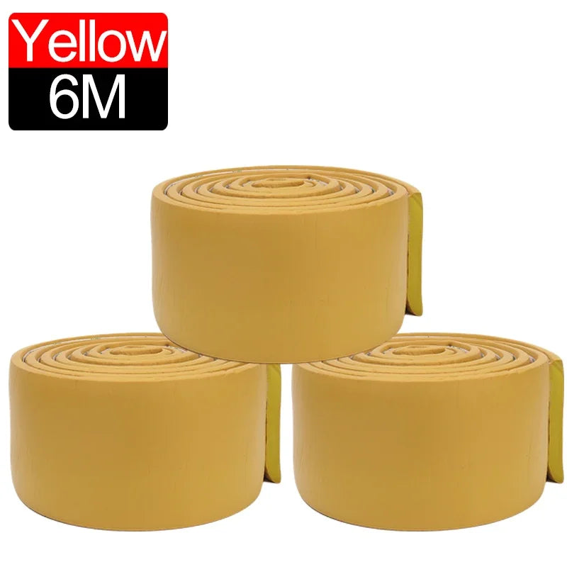 Waterdichte Skirting Line Kinderen Wit 2M - NBR Zelfklevend