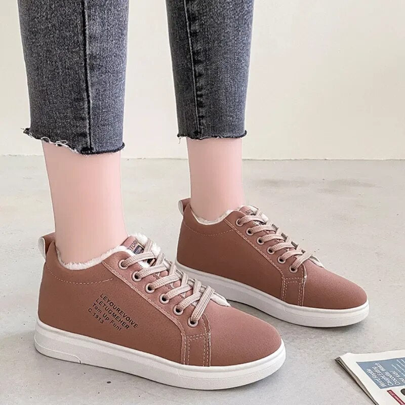 Fluwelen Winter Sneakers