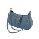 Dames denim cross-schoudertas