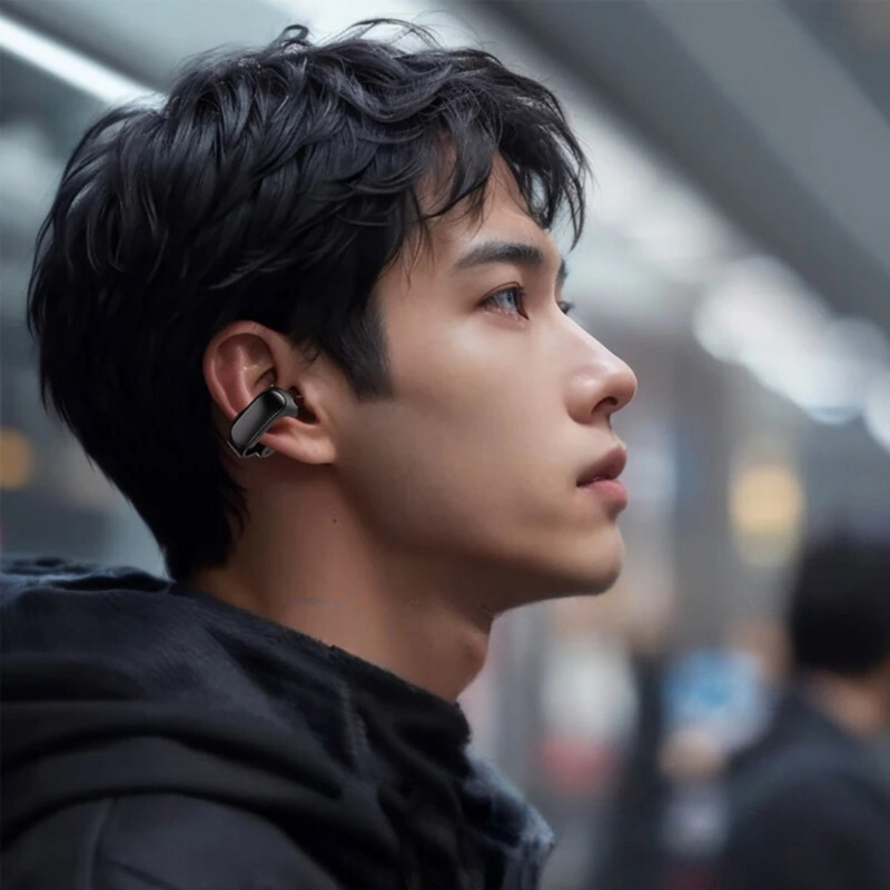 Draadloze Bluetooth Ear Clip-oordopjes