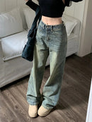 Dames Wijde Benen Baggy Jeans